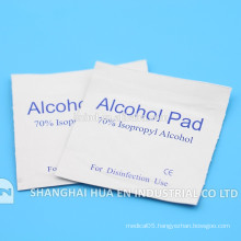 disposable high quality sterile alcohol pad for medical use CE ISO FDA